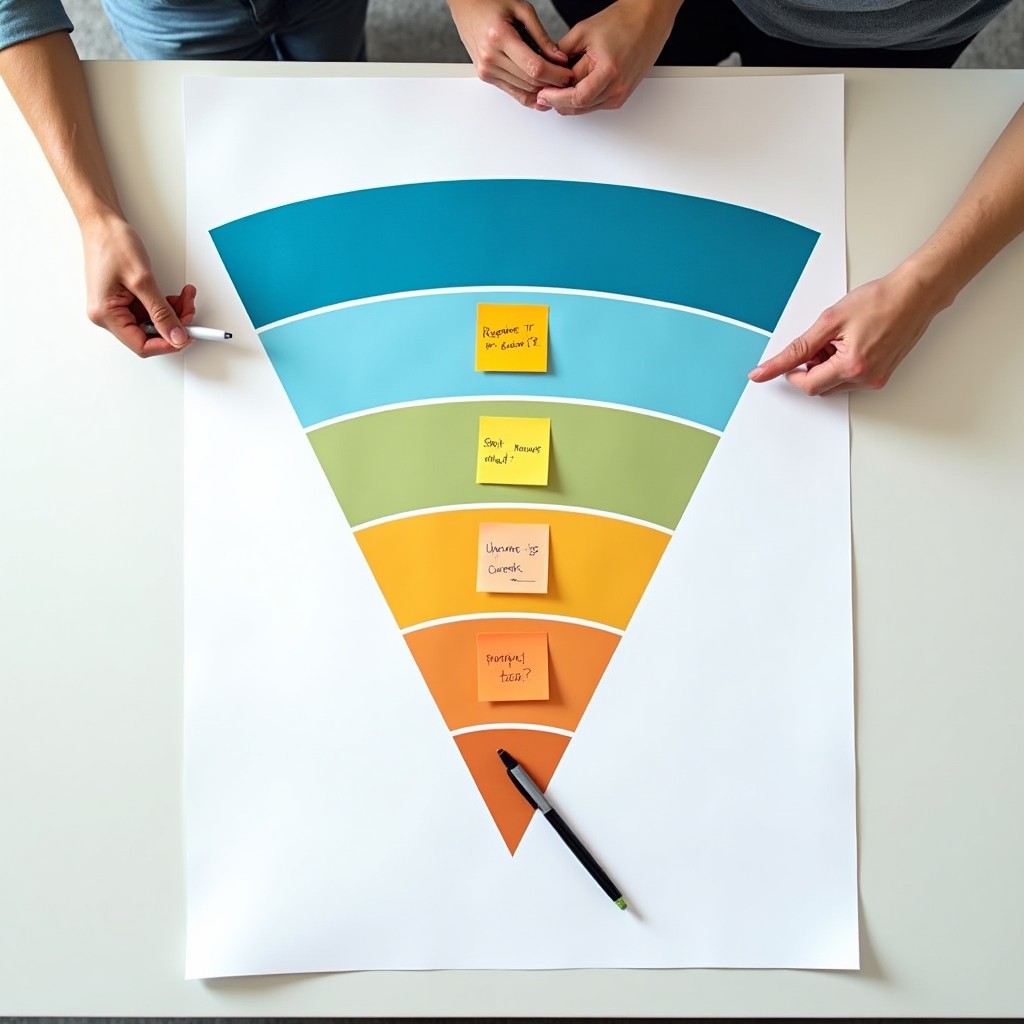 Визуализация воронки продаж