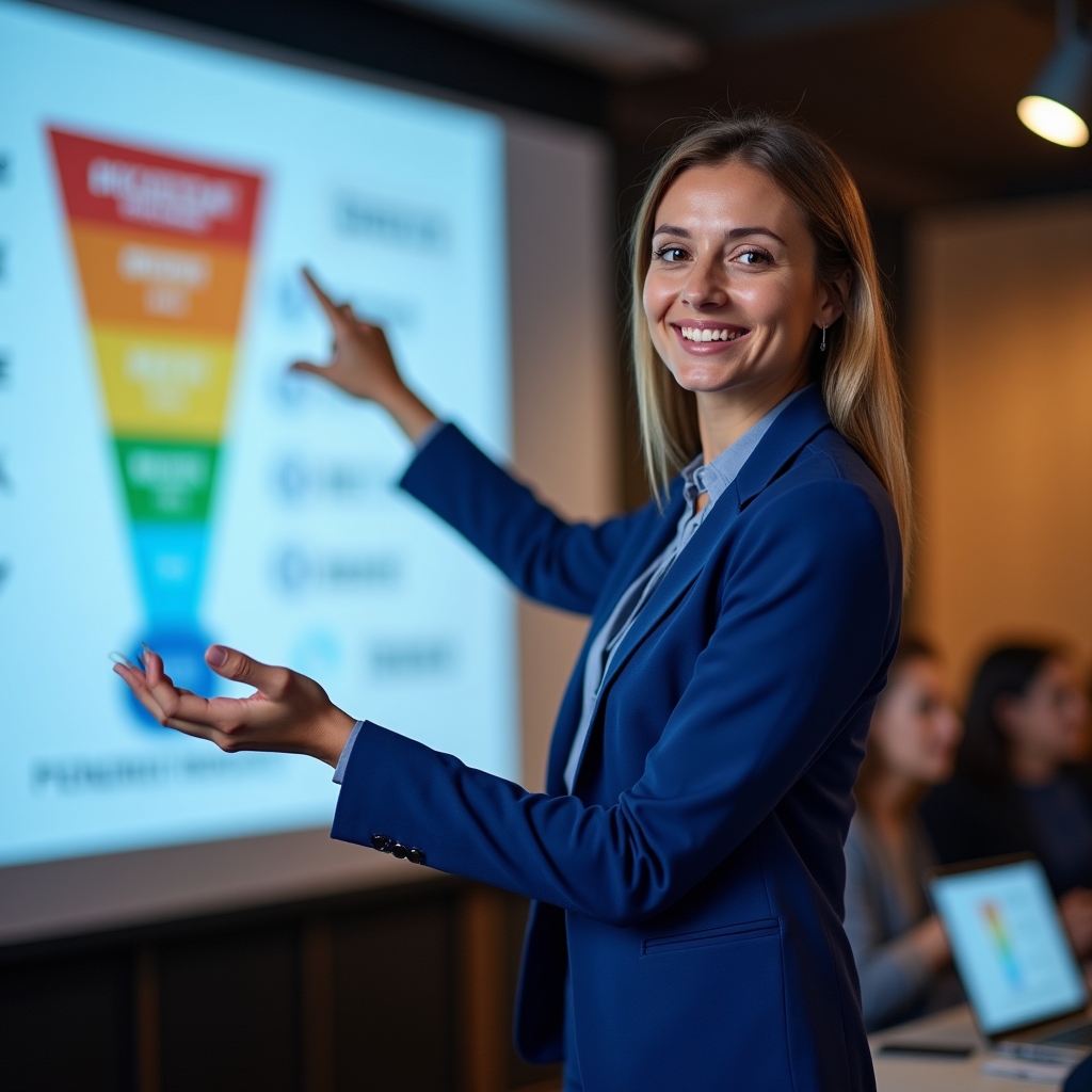 Тренер проводит практический воркшоп